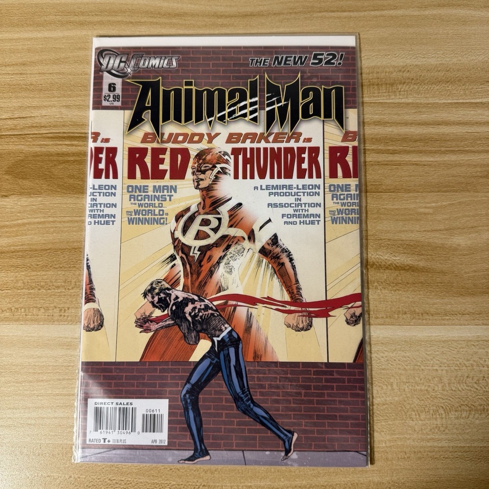 Animal Man #6 Jeff Lemire The New 52 DC Comics